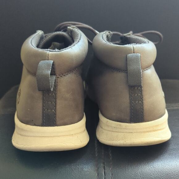 Timberland Hoverlite Lightweight Gray Leather Chukka Boots Mens Size 7 main image 4